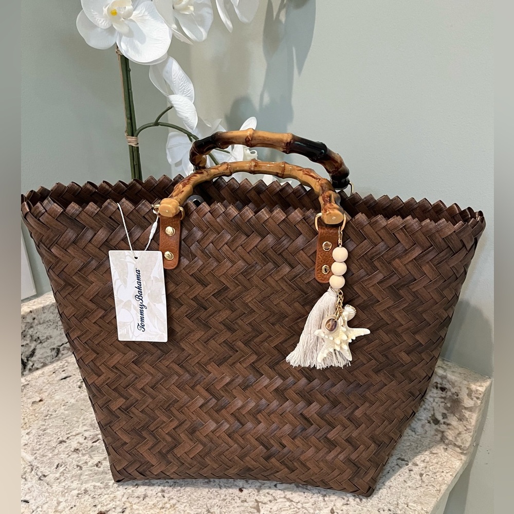 Tommy Bahama woven bag